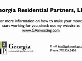 Investment rental properties in Lawrenceville Georgia