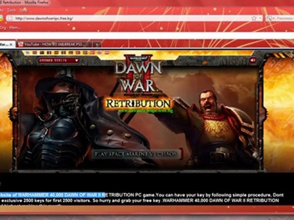 Warhammer 40.000 Dawn of War II Retribution Crack Keygen Ser
