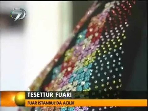 Kanal 7 Ana Haber Bülteni - Tesettür Fuarı 2011