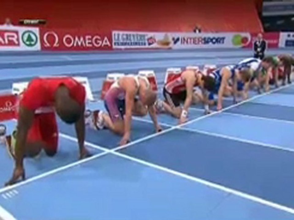 60m hommes bercy 2011 série n°4 Christophe Lemaitre