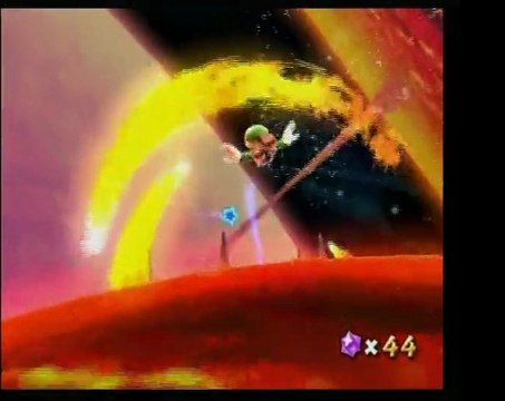 Super Mario Galaxy - Gerbes infernales - Etoile 1