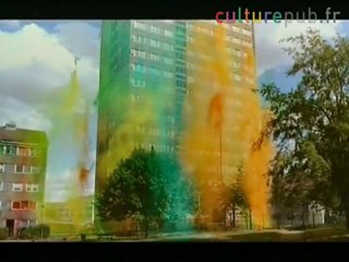 Explosions of paint: Clockwork Orange, Blue, Green../Sony