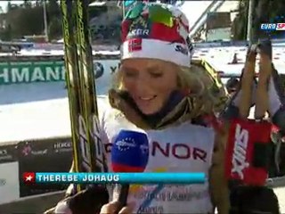 100.000 kişi izledi, Johaug kazandı