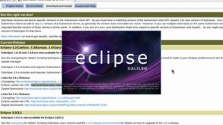 Instalacion de Subclipse en Eclipse