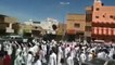 Large rally in Saudi Arabia: March 2011