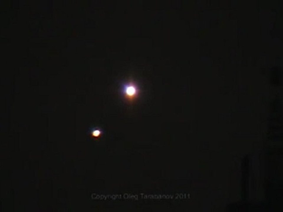 Orange UFO- Moscow, March 3 2011