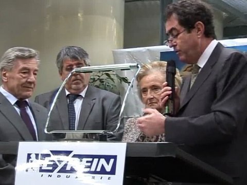 TULLE INAUGURATION A EYREIN INDUSTRIE