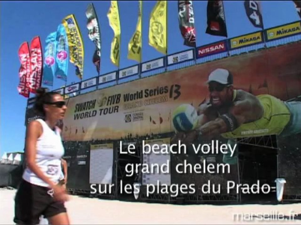 Le beach volley à l'honneur sur les plages du Prado