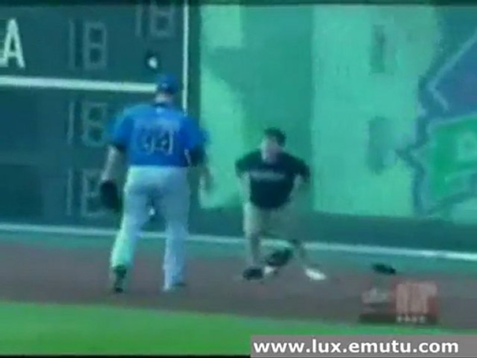 kid falls over wall