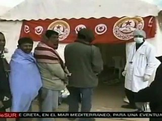 Flujo de refugiados se reduce poco a poco en frontera Túnez