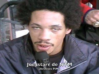 JoeyStarr en mode Hip Hop