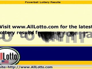 Powerball Lottery Drawing Results for March 5, 2011