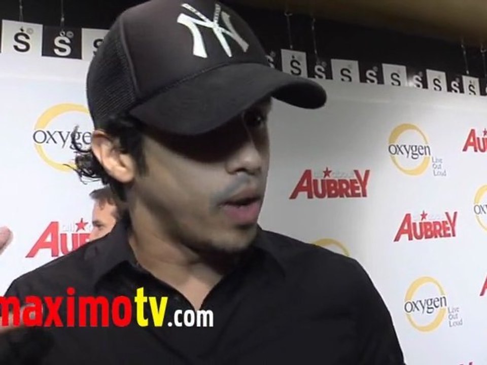 ERIK-MICHAEL ESTRADA Interview at "All About Aubrey" Premier