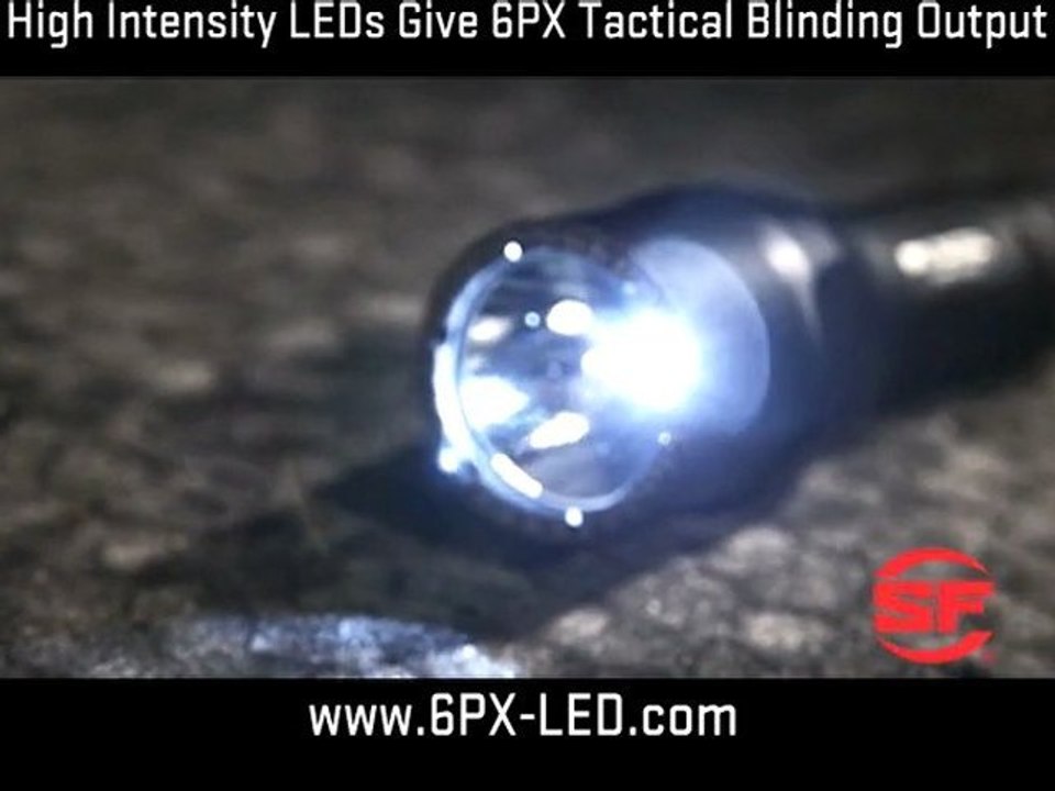 High Intensity LED Flashlight –6PX Tactical from SureFire
