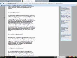Varicose Vein Doctor Consultations and Information