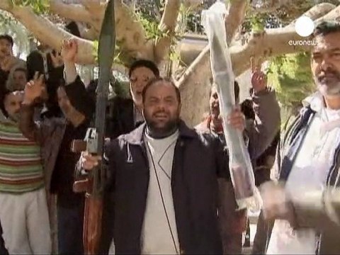 Libyan state television reports Gaddafi victories