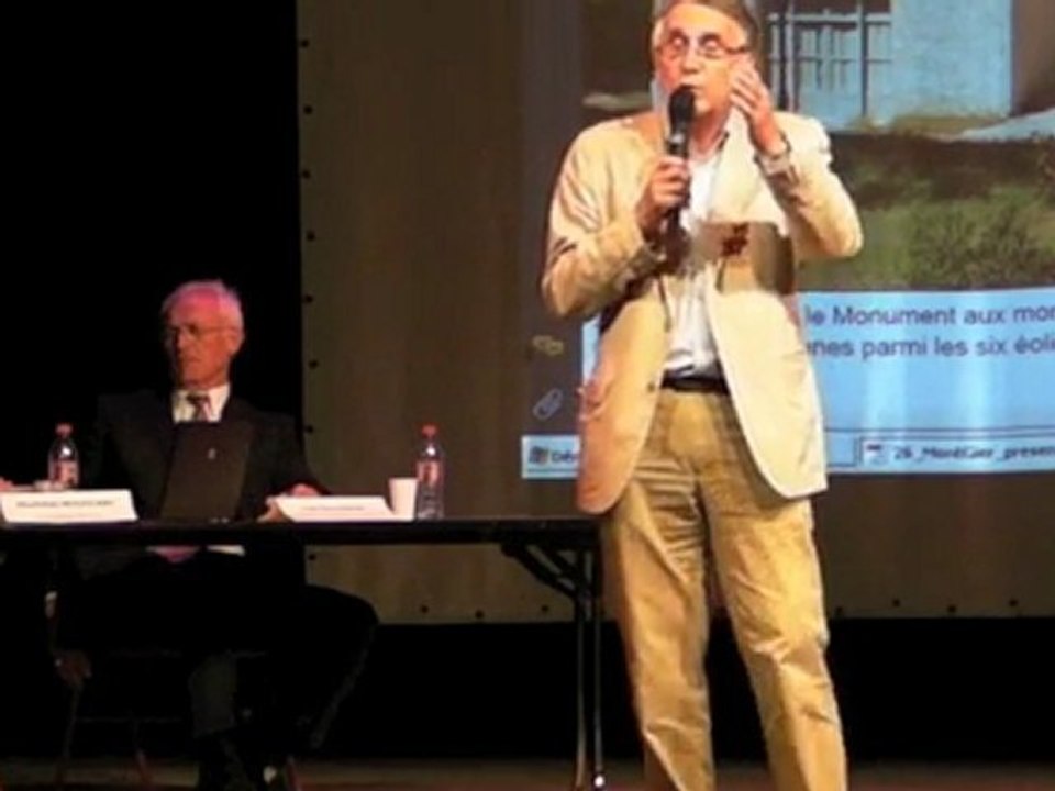 Eolien conclusion du maire