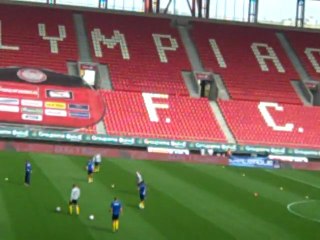 RedPlanet.gr - Προθέρμανση των δύο ομάδων