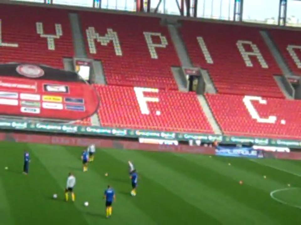 RedPlanet.gr - Προθέρμανση των δύο ομάδων