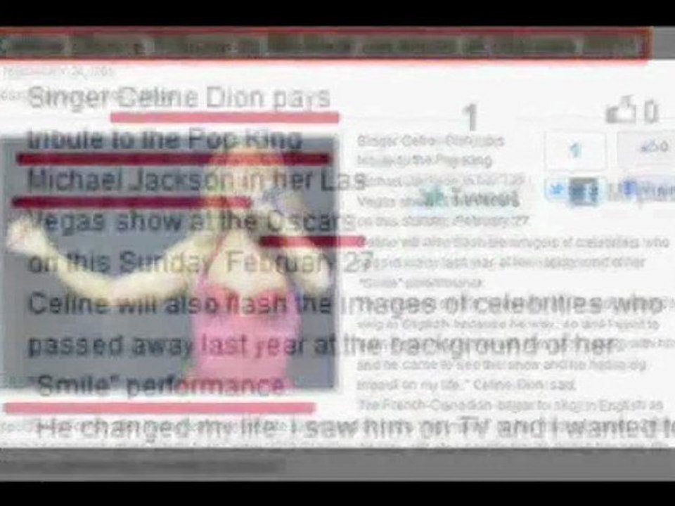 Michael Jackson - La cérémonie des Oscars