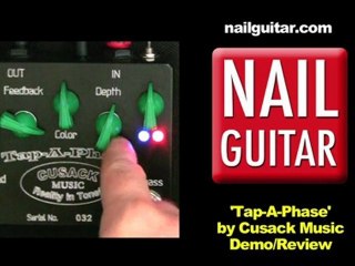 Tap-A-Phase Pedal Demo / Review - Cusack Music Guitar ...