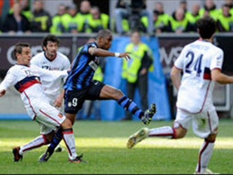 Inter 5-2 Genoa Eto'o double, Nagatomo first-scored