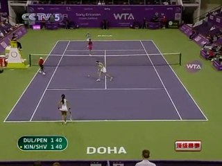 Pennetta & Dulko vs King & Shvedova - Doha 2010 - SF (1of4)