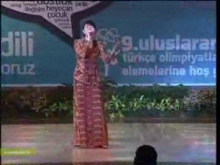 14 9.Türkçe Olimpiyatları Endonezya İnleyen nayim F.Gülen
