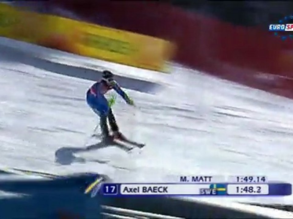 Erkekler slalom Kasper'in