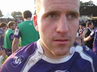Rugby - Alex Ducrozet après Mâcon -USB