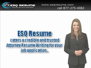 Credible Attorney Resume Writing