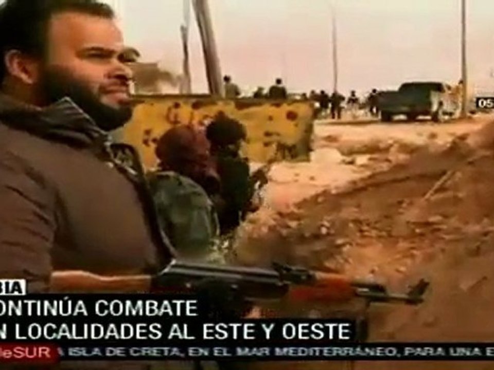 Persisten combates en Libia, gobierno intenta detener la ins