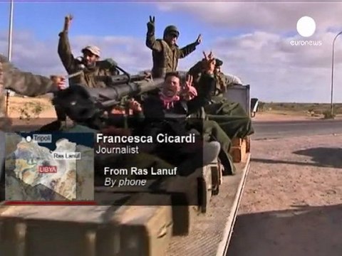 I ribelli verso Sirte. Le testimonianze sul campo