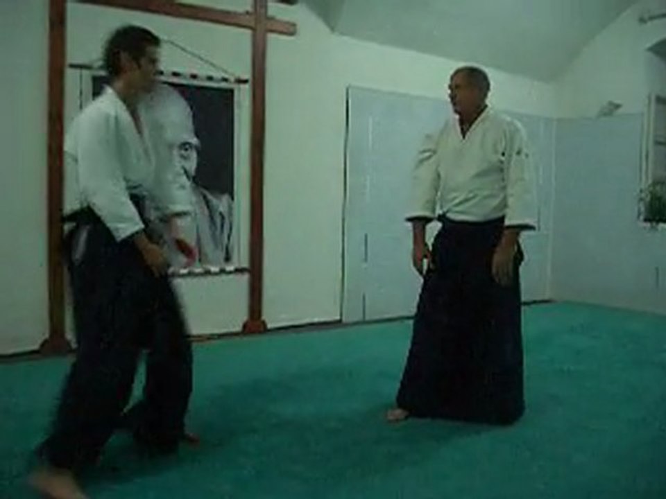 Chudan tsuki - Shiho nage ura 3ème forme