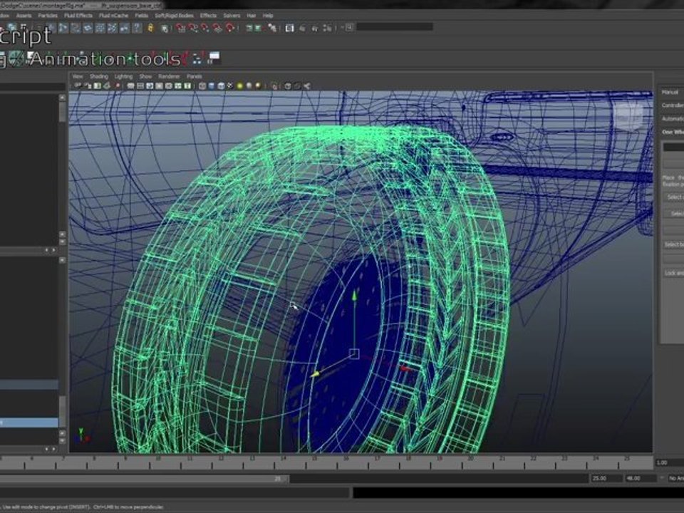 Thibaut Breton - Maya Rigger - Demoreel