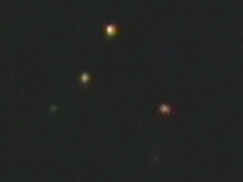 UFO Triangle formation in Italy on 04.03.2011