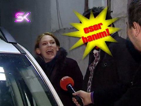 MUHABİRİN ESER HANIM GAFI, KAHKAHA KRİZİNE SOKTU