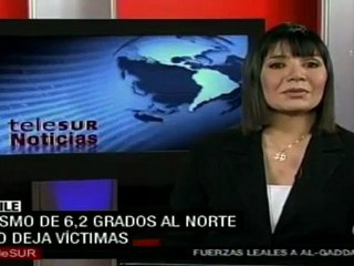 Sismo en el norte de Chile, no se reportan víctimas