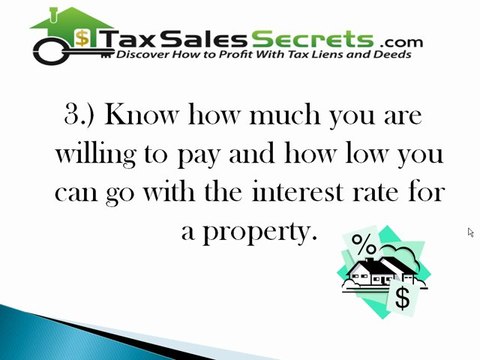 Helpful Tips for Bidding At Tax Lien Auctions