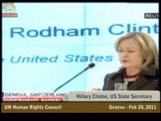 US State Secretary against abuses in Iran - Genev