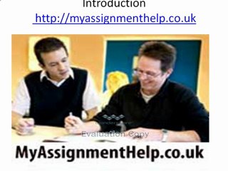 UK Help With Assignment:  http://myassignmenthelp.co.uk