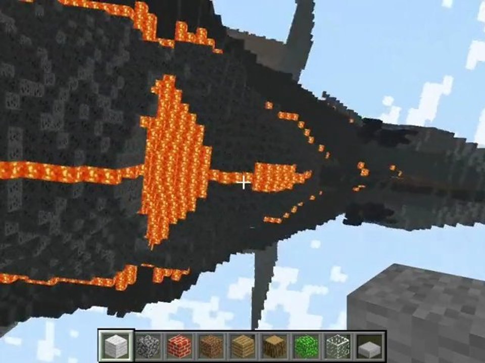 Deathwing épique version MineCraft
