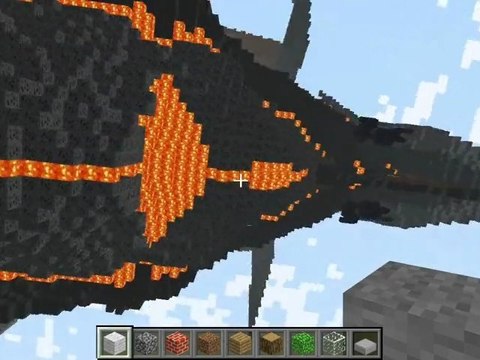 Deathwing épique version MineCraft