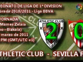 Jor.27: Athletic 2 - Sevilla FC 0 (6/03/11)