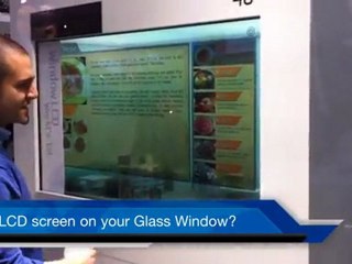 CEBIT 2011 - Samsung's Transparent LCD