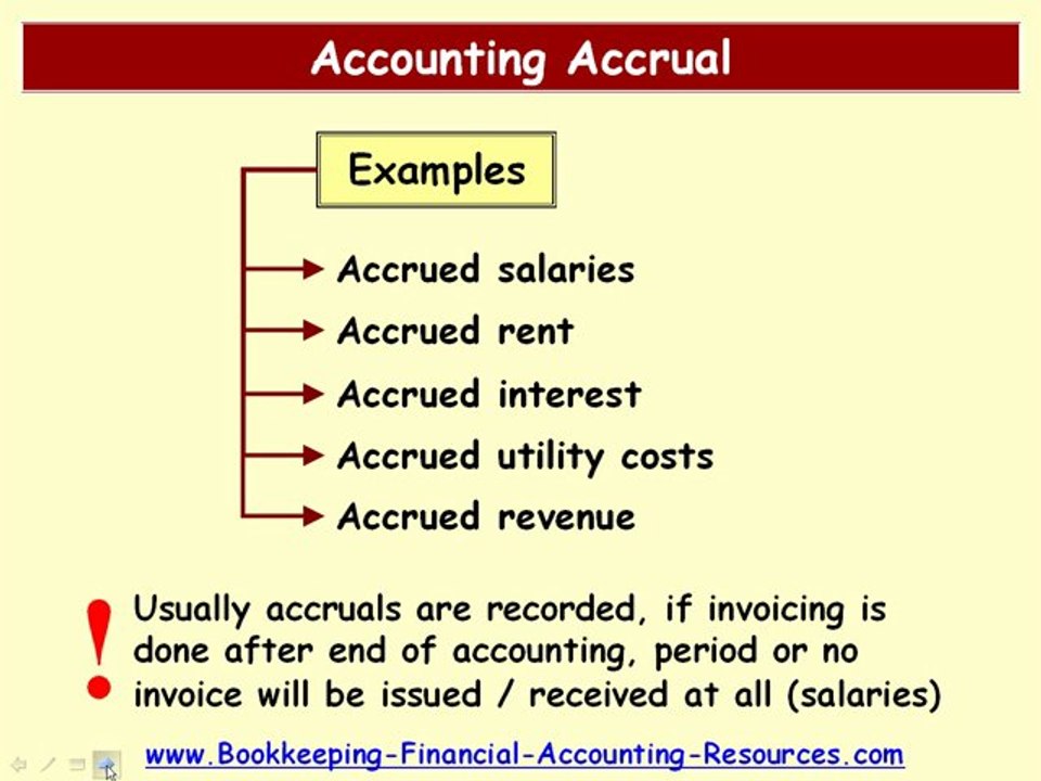 Accounting Accrual