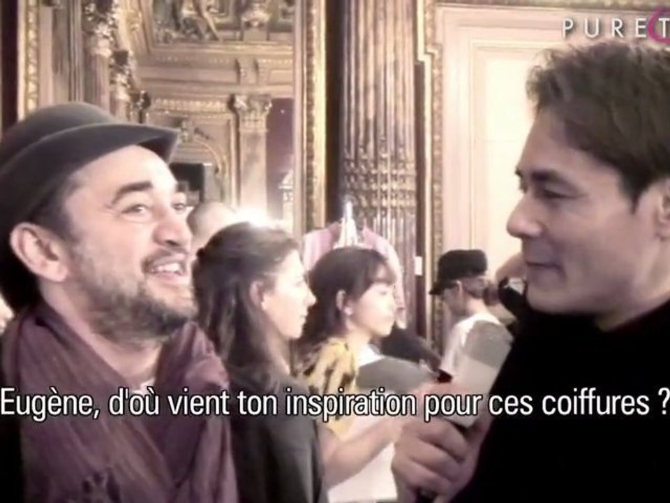 Dans les coulisses du défilé Tsumori Chisato