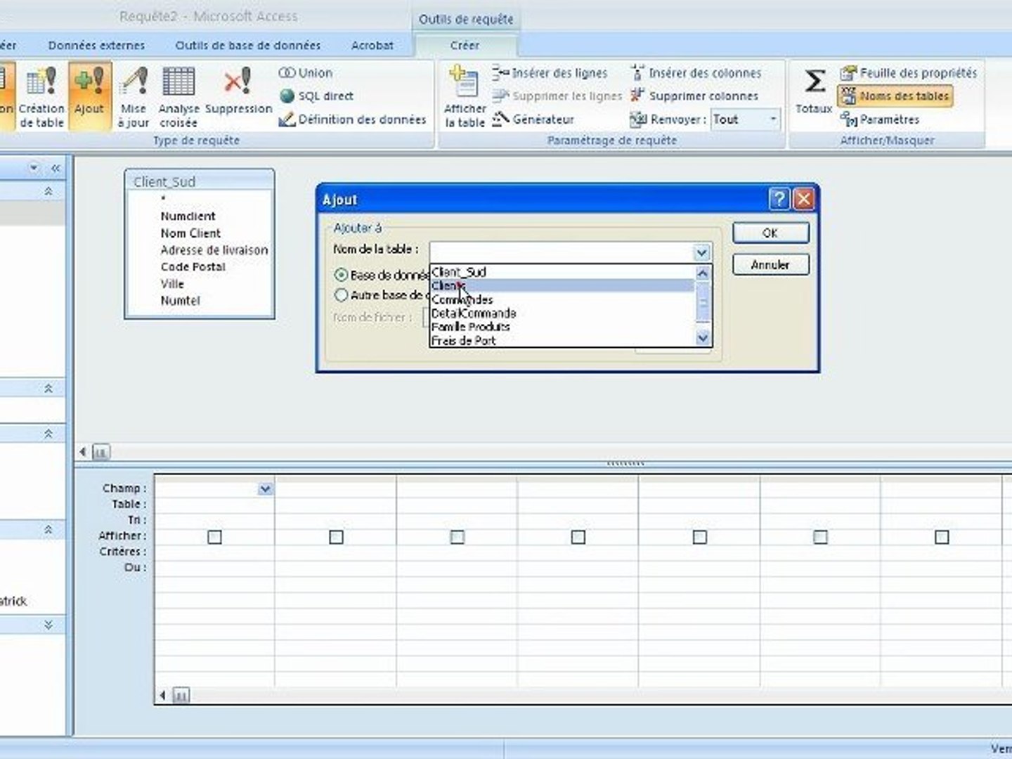 Requete D Ajout Sur Access Video Dailymotion