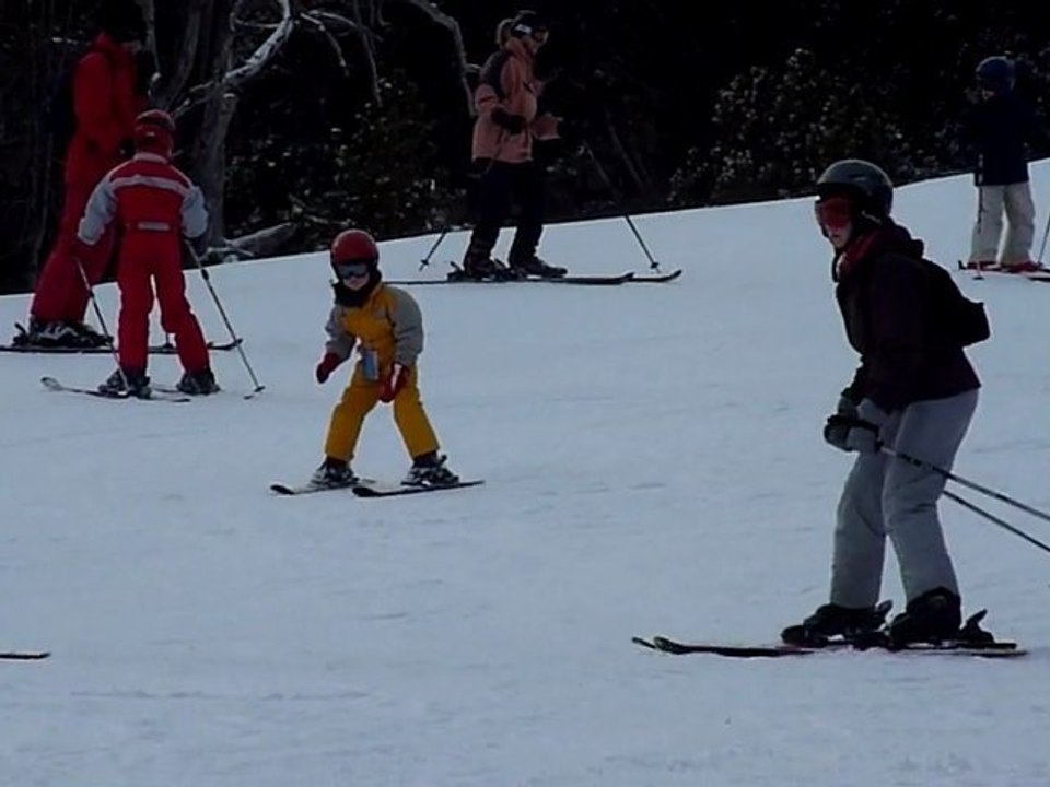 20110215 Nico débute en ski Les Angles