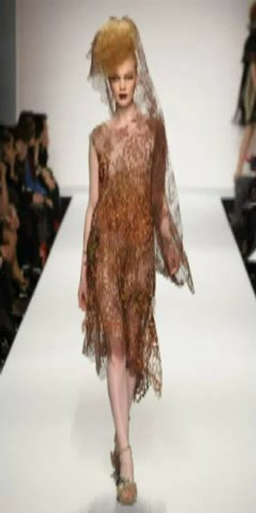 Marella Ferrera ad AltaRoma AltaModa 2011